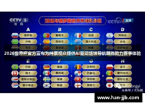 2026世界杯官方宣布为持票观众提供AI驱动场馆导航服务助力赛事体验